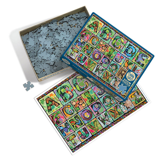 A to Z 500 Piece Jigsaw Puzzle by Cobble Hill - 3