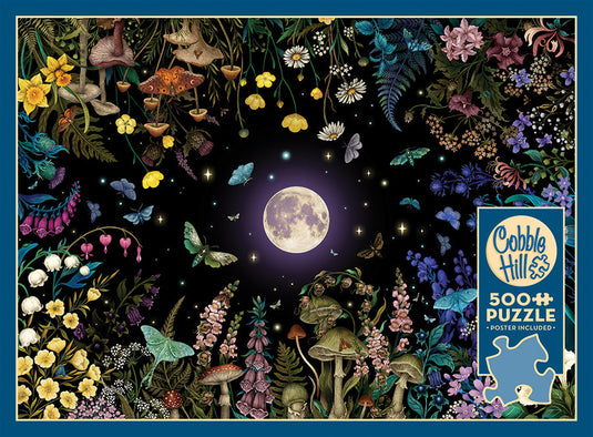 Night Garden 500 Piece Jigsaw Puzzle by Cobble Hill - 4