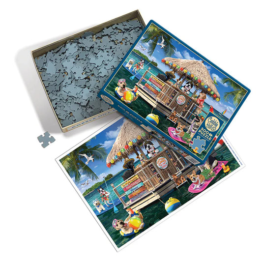 Splash Zone 500 Piece Jigsaw Puzzle by Cobble Hill - 2