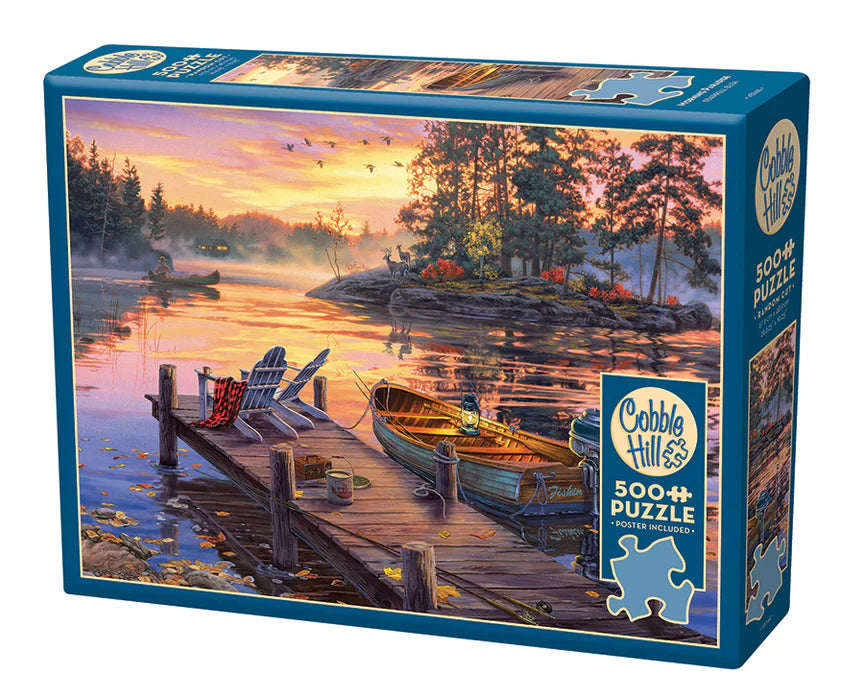 Morning Paradise 500 Piece Jigsaw Puzzle by Cobble Hill