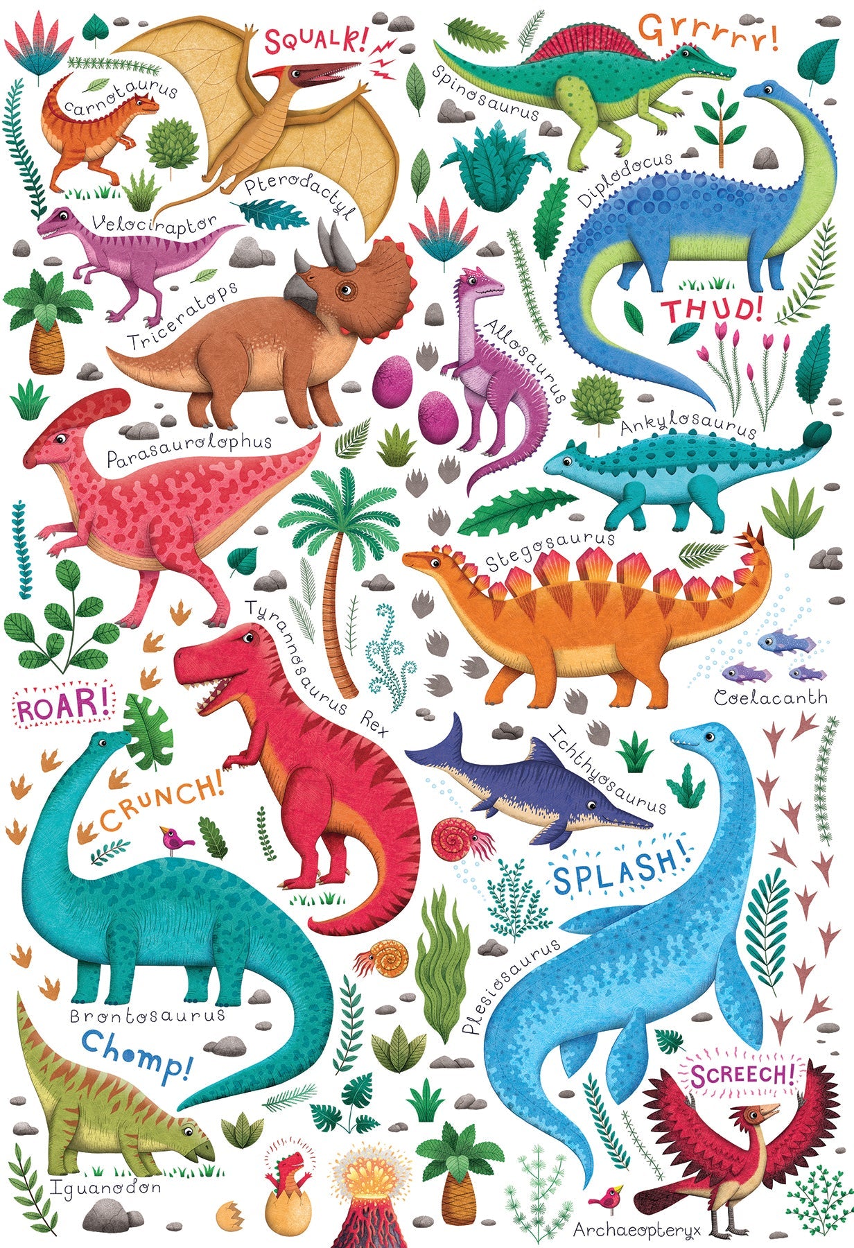 Rawr! 100 Piece Jigsaw Puzzle by Cobble Hill