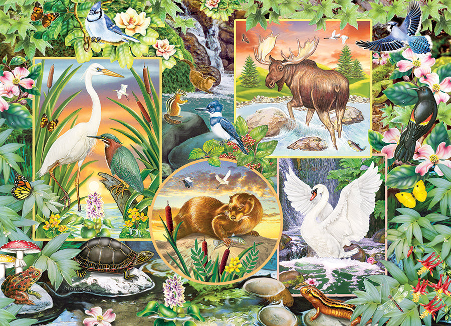 River Magic 350 (Family) Piece Jigsaw Puzzle by Cobble Hill