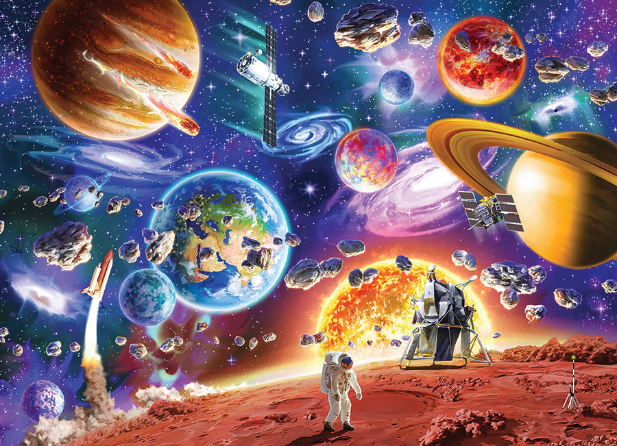 Space Travels 350 (Family) Piece Jigsaw Puzzle by Cobble Hill