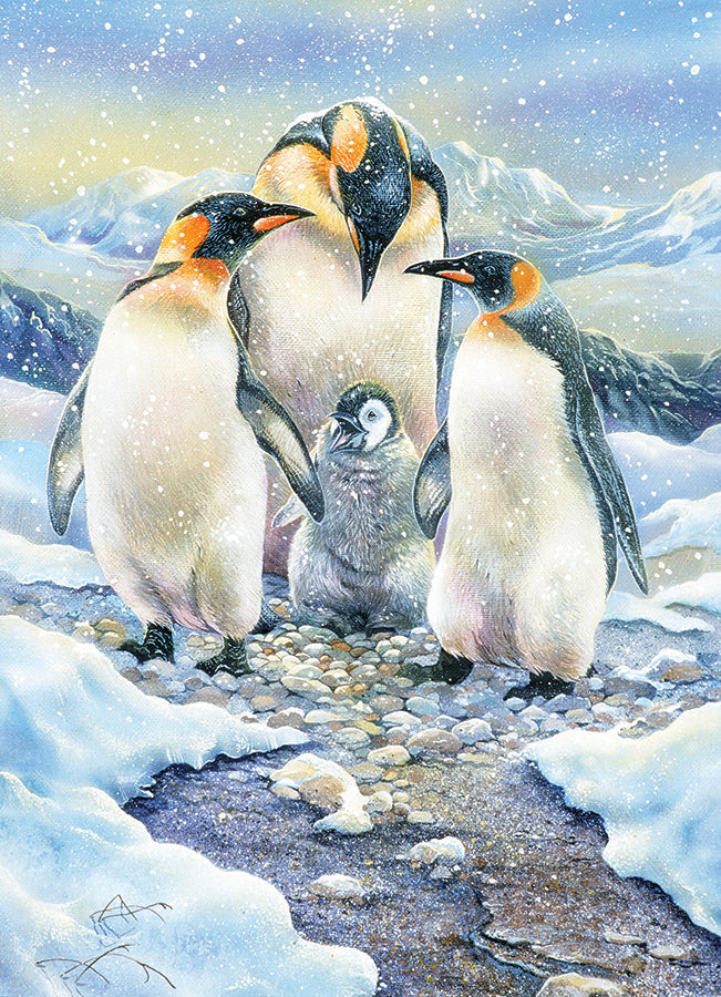 Penguin Family 350 (Family) Piece Jigsaw Puzzle by Cobble Hill