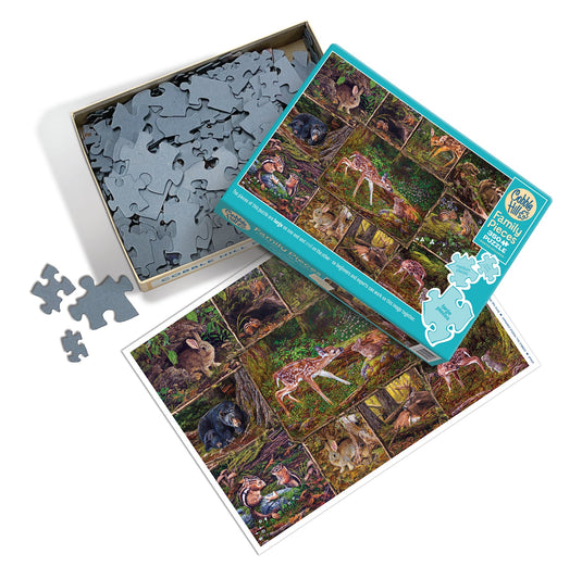 Into the Woods (Family) 350 Piece Jigsaw Puzzle by Cobble Hill - 3