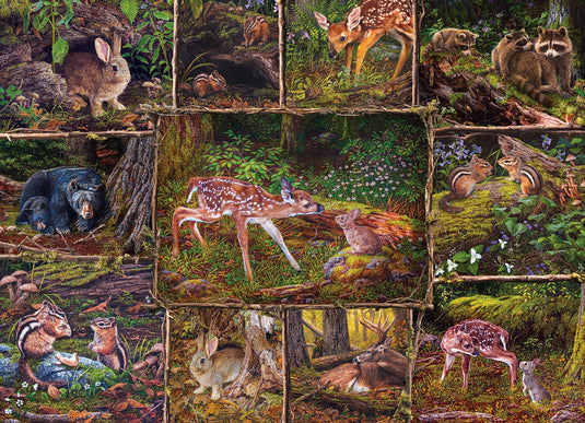 Into the Woods (Family) 350 Piece Jigsaw Puzzle by Cobble Hill - 2
