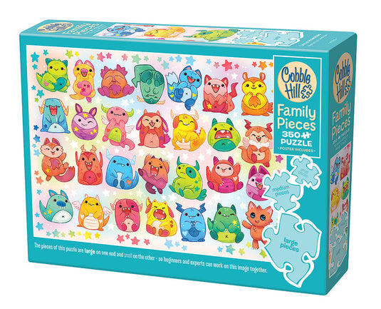 Little Monsters 350 Piece Jigsaw Puzzle by Cobble Hill