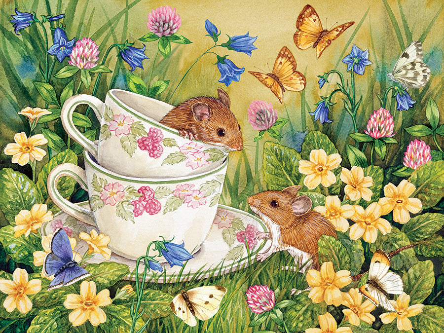 Tea for Two 275 (Easy Handling) Piece Jigsaw Puzzle by Cobble Hill