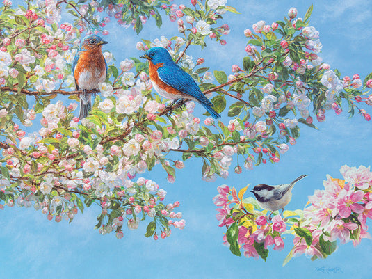 Blossom Festival 275 (Easy Handling) Piece Jigsaw Puzzle by Cobble Hill - 2