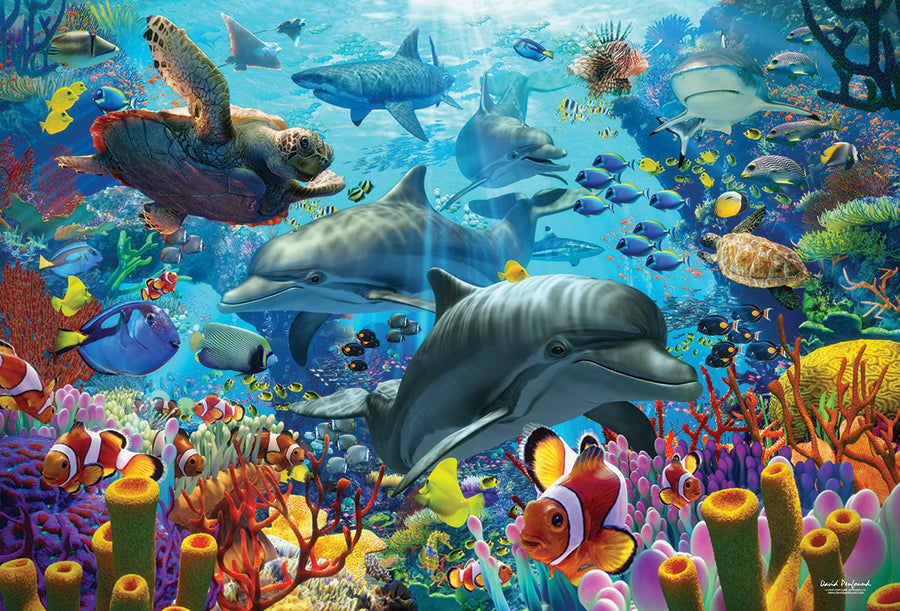 Coral Sea 2000 Piece Jigsaw Puzzle by Cobble Hill