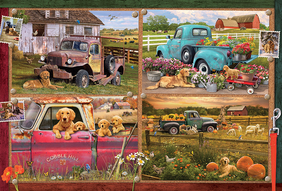 It's a Dog's Life 2000 Piece Jigsaw Puzzle by Cobble Hill