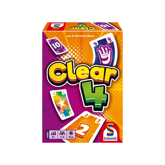 Clear 4 Board Game by Schmidt