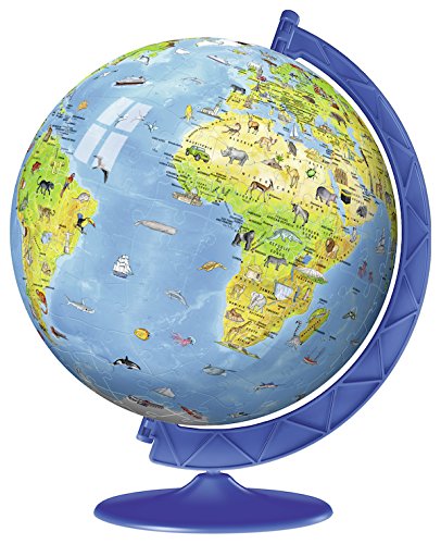Children's World Globe 180 Piece 3D Jigsaw Puzzle by Ravensburger