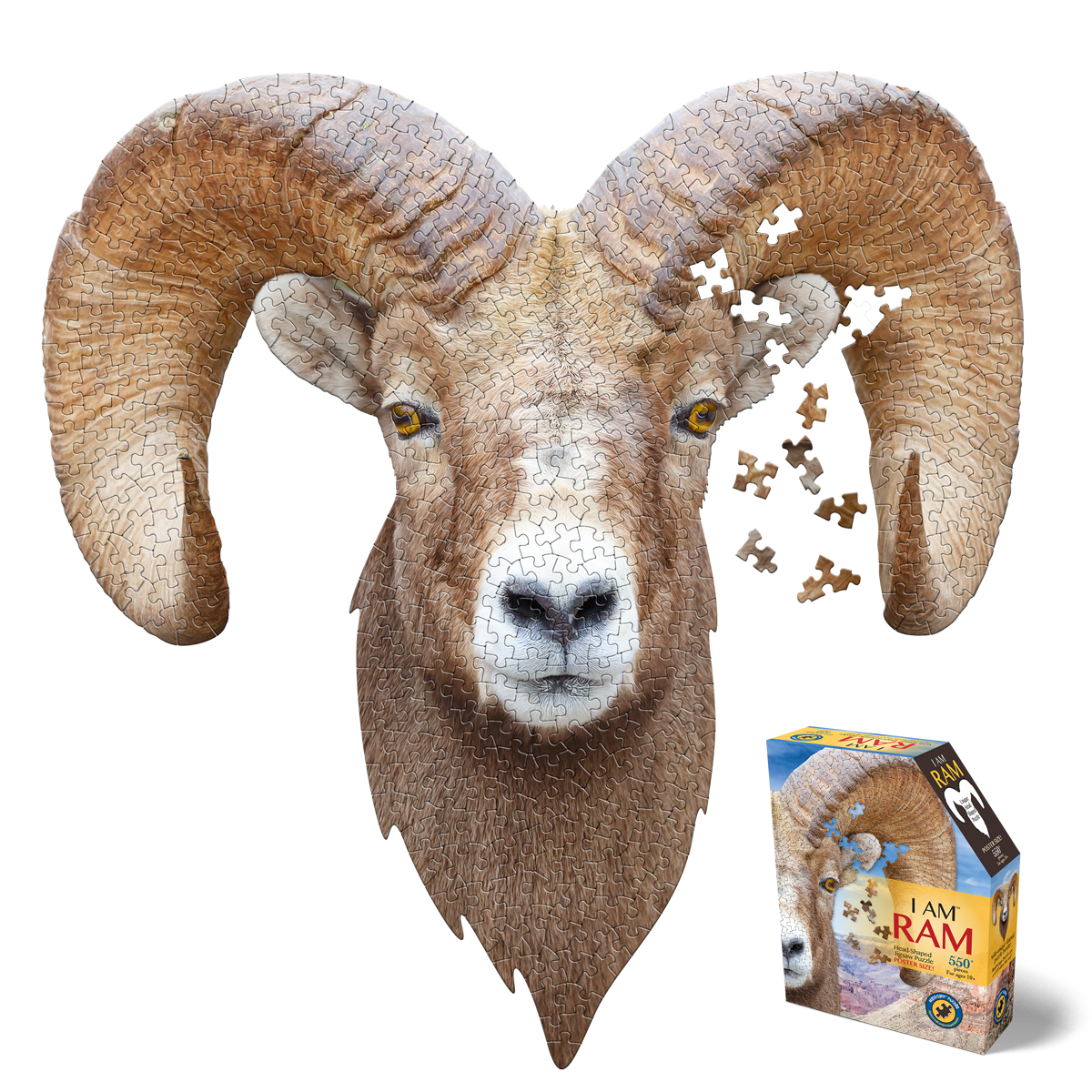 I Am Ram 550 Piece Puzzle by Madd Capp