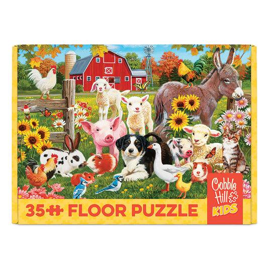 Farmyard Greetings 35 Piece Jigsaw Puzzle by Cobble Hill