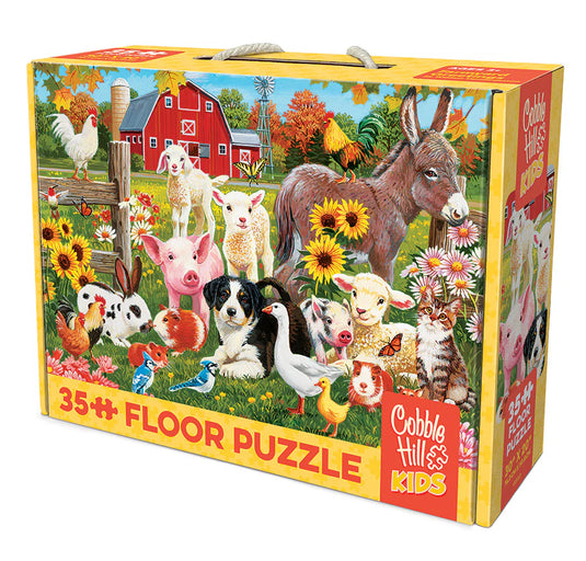 Farmyard Greetings 35 Piece Jigsaw Puzzle by Cobble Hill