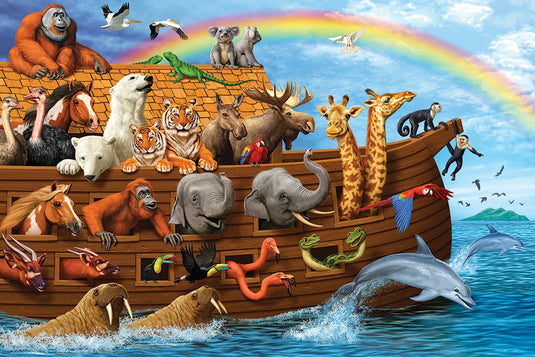 Noah's Ark (35pc) 35 Piece Jigsaw Puzzle by Cobble Hill