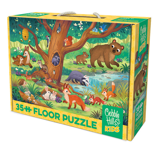 Bear and Friends (35pc) 35 Piece Jigsaw Puzzle by Cobble Hill