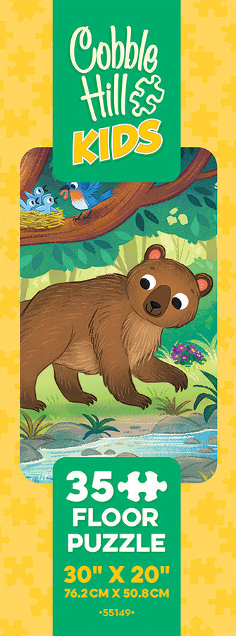 Bear and Friends (35pc) 35 Piece Jigsaw Puzzle by Cobble Hill
