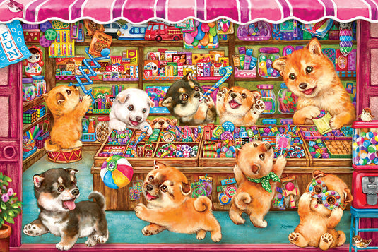 Shiba's Candy Store (35pc) 35 Piece Jigsaw Puzzle by Cobble Hill