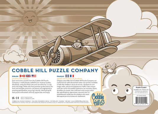 Happy Flight (tray) 35 Piece Jigsaw Puzzle by Cobble Hill