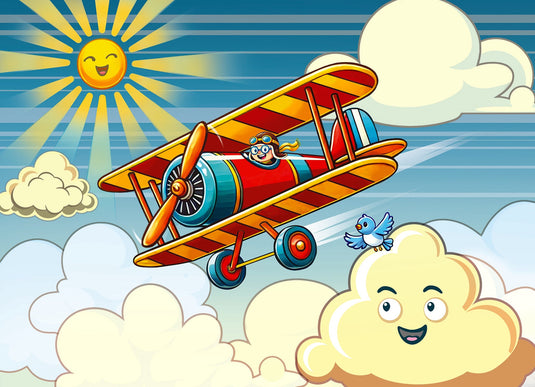Happy Flight (tray) 35 Piece Jigsaw Puzzle by Cobble Hill