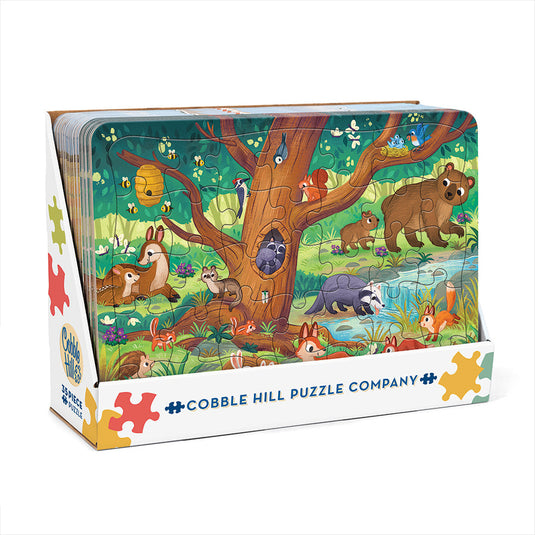 Forest Scene (tray) 35 Piece Jigsaw Puzzle by Cobble Hill