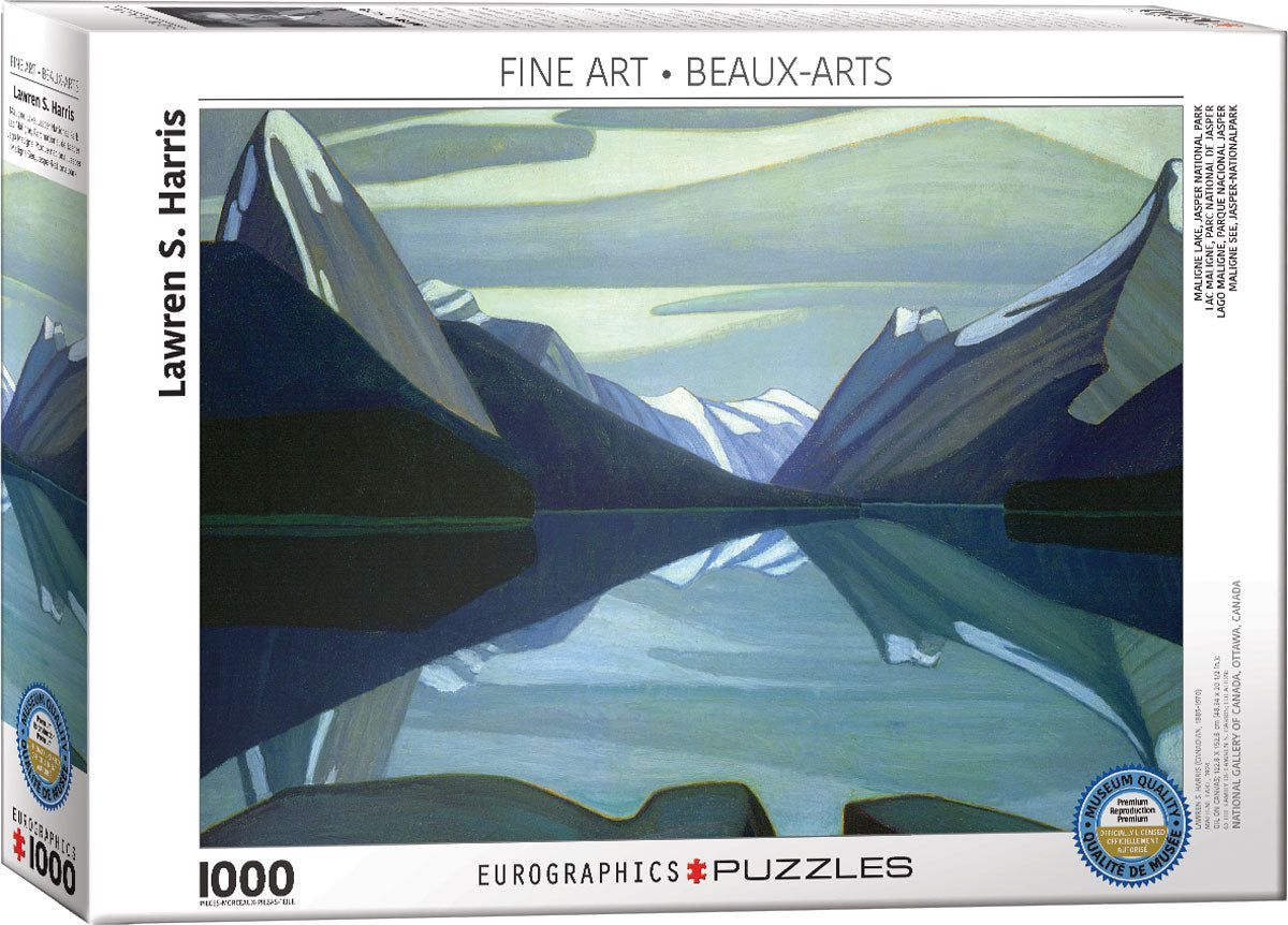 Maligne Lake, Jasper National Park 1000 Piece Jigsaw Puzzle by Eurographics