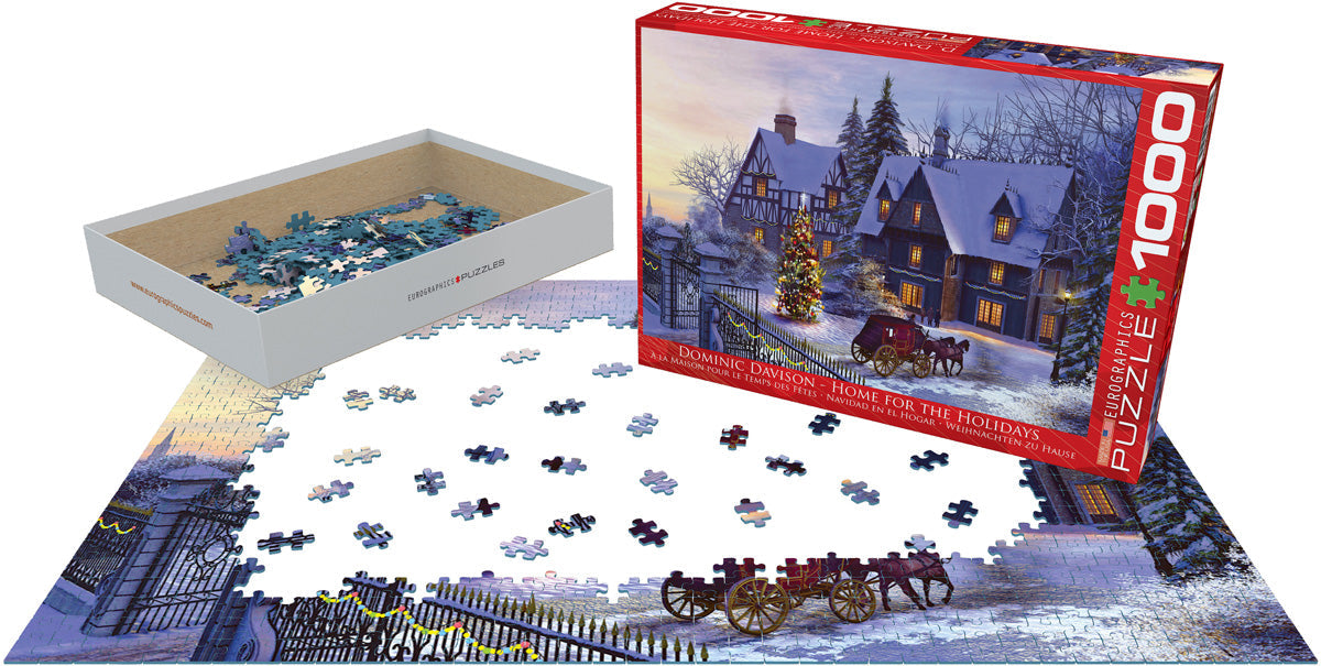 Home for the Holidays 1000 Piece Jigsaw Puzzle by Eurographics