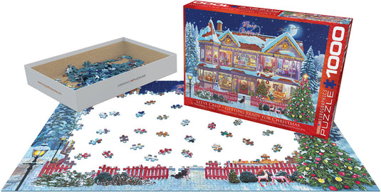 Getting Ready for Christmas 1000 Piece Jigsaw Puzzle by Eurographics - 2