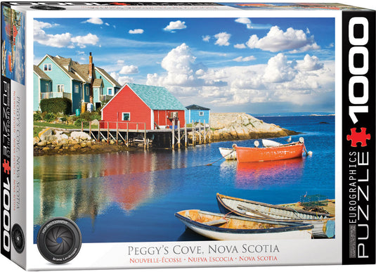 Peggy√ïs Cove, Nova Scotia 1000 Piece Jigsaw Puzzle by Eurographics - 1