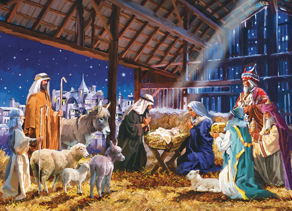 Nativity 1000 Piece Jigsaw Puzzle by Eurographics