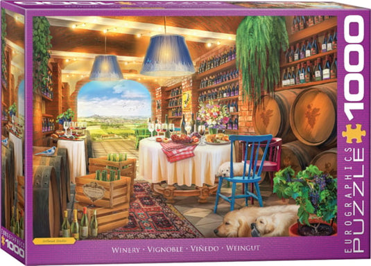 Winery 1000 Piece Jigsaw Puzzle by Eurographics - 1