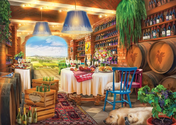 Winery 1000 Piece Jigsaw Puzzle by Eurographics
