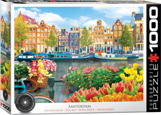 Amsterdam, Netherlands 1000 Piece Jigsaw Puzzle by Eurographics - 1