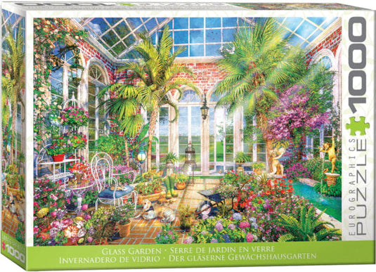 Glass Garden 1000 Piece Jigsaw Puzzle by Eurographics - 1