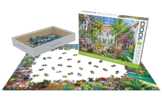 Glass Garden 1000 Piece Jigsaw Puzzle by Eurographics - 3