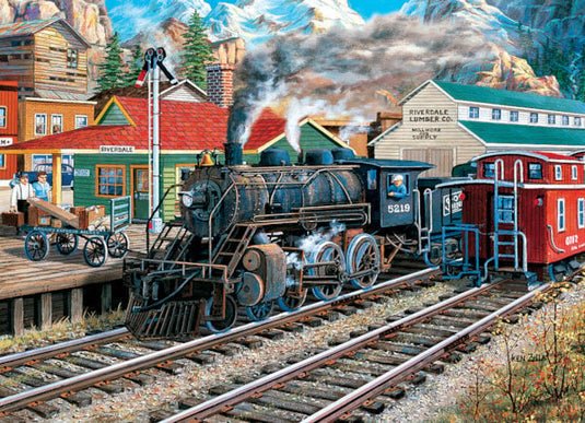 The Old Depot Station 1000 Piece Jigsaw Puzzle by Eurographics - 2