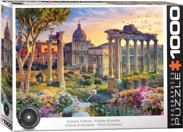 Roman Forum, Rome, Italy 1000 Piece Jigsaw Puzzle by Eurographics