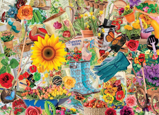 Flower Seeds 1000 Piece Jigsaw Puzzle by Eurographics - 2