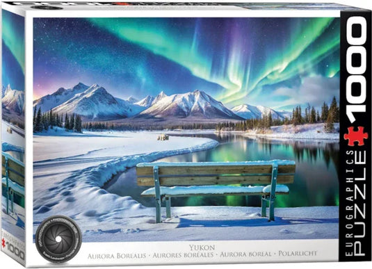 Yukon Aurora Borealis 1000 Piece Jigsaw Puzzle by Eurographics - 1