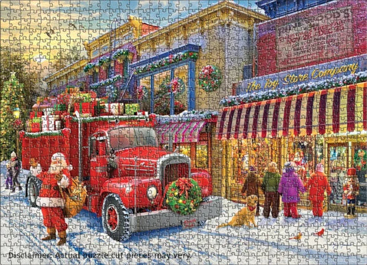 Mack B6 - Santa√ïs Truck 1000 Piece Jigsaw Puzzle by Eurographics - 3