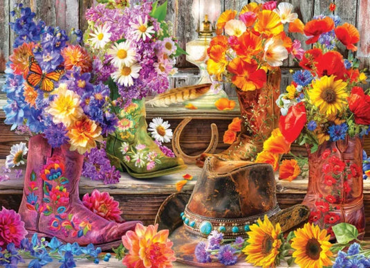 Country Romance 1000 Piece Jigsaw Puzzle by Eurographics - 2