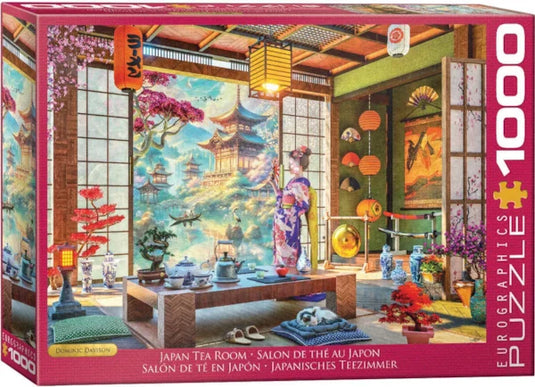Japan Tea Room 1000 Piece Jigsaw Puzzle by Eurographics - 1