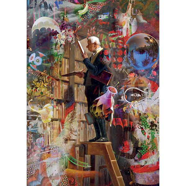 The Bookworm, Rebrush! 1000 Piece Jigsaw Puzzle by Heye