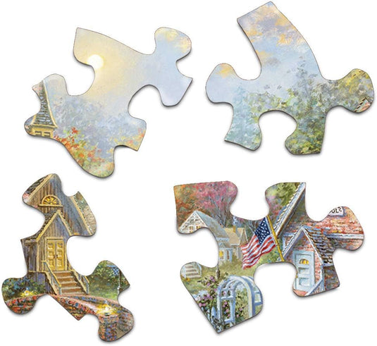 Moral Guidance 500 Piece Wooden Jigsaw Puzzle by Springbok - 3