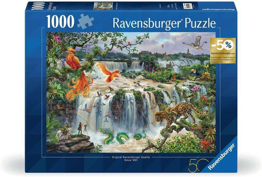 Fantastic Waterfall of Iguazu 1000 Piece Jigsaw Puzzle by Ravensburger