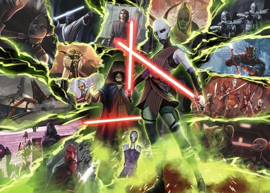 Star Wars Villainous: Asajj Ventress 1000 Piece Jigsaw Puzzle by Ravensburger
