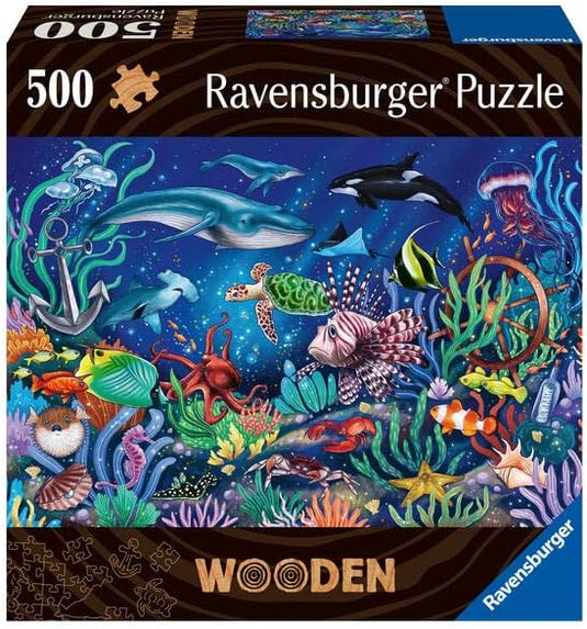 Under The Sea 500 Piece Jigsaw Puzzle by Ravensburger - 2