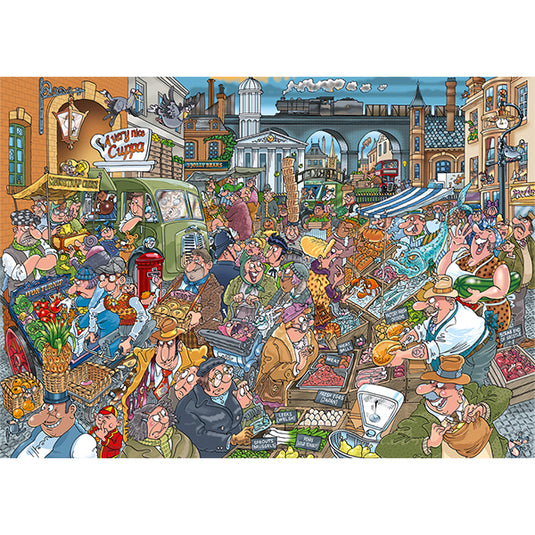 Wasgij Destiny #26: Organic Overload! 1000 Piece Jigsaw Puzzle by Jumbo - 2
